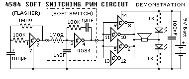 Soft Switching PWM Demo Circutit